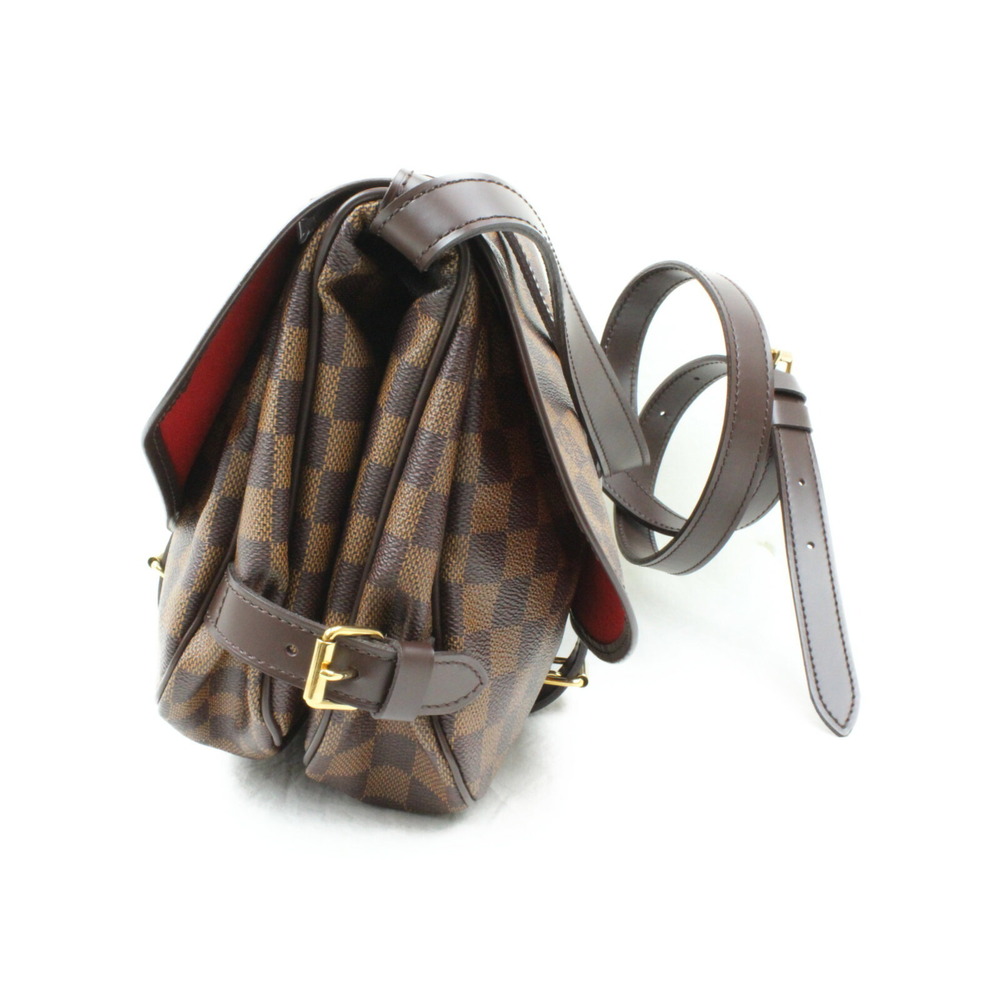 Louis Vuitton Crossbody Saumur Bag Shoulder Brown Ebene - Picture 3 of 7